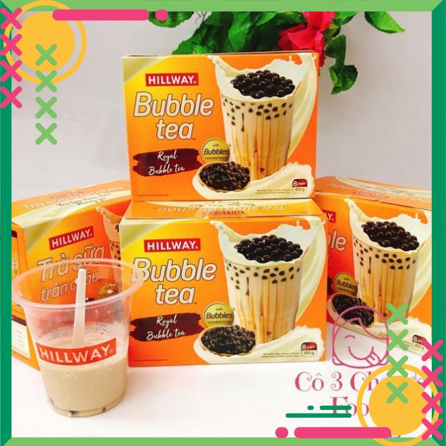 (Mẫu mới) Hộp 5 Gói Trà Sữa Hillway Sẵn Trân Châu 260g | BigBuy360 - bigbuy360.vn