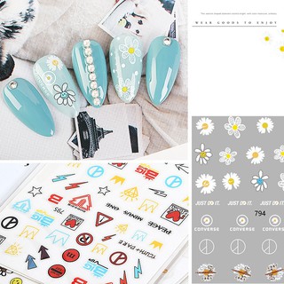 Sticker Nail Dán Móng Tay Hình Joyful Dễ Thương - Vani Store [KIRA0052]