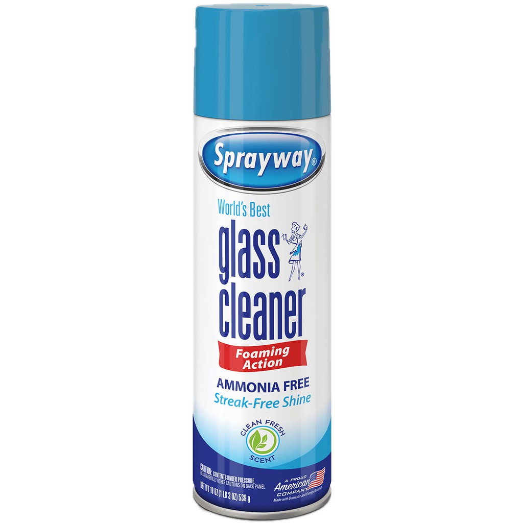 CHAI XỊT BỌT VỆ SINH KÍNH SPRAYWAY GLASS CLEANER 050