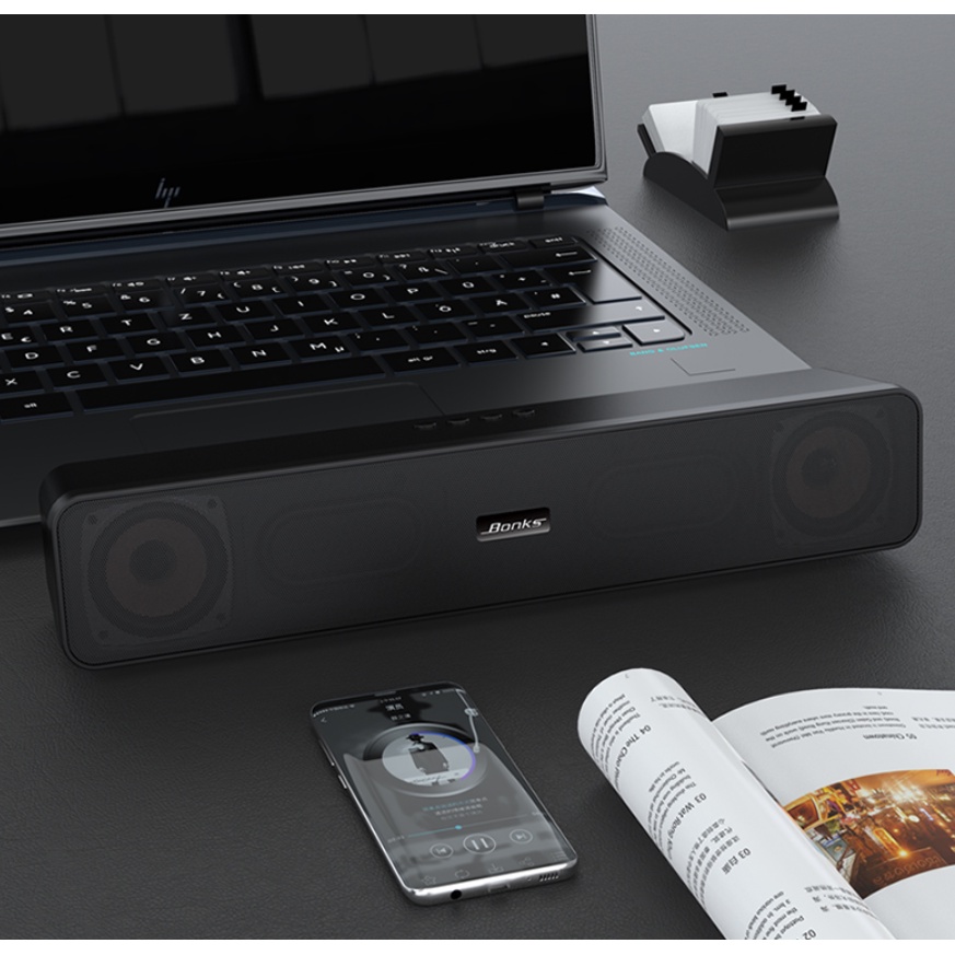Loa Bluetooth Bonks-N2 âm thanh HIFI, BASS Siêu Trầm, âm thanh chuẩn, bluetooth 5.0