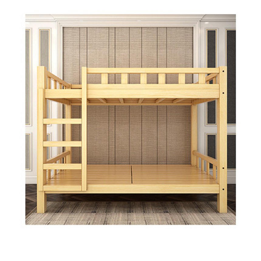 Giường tầng gỗ thông mộc 100x190x160cm