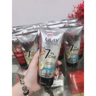 Sữa rửa mặt olay total effect - hàng mỹ