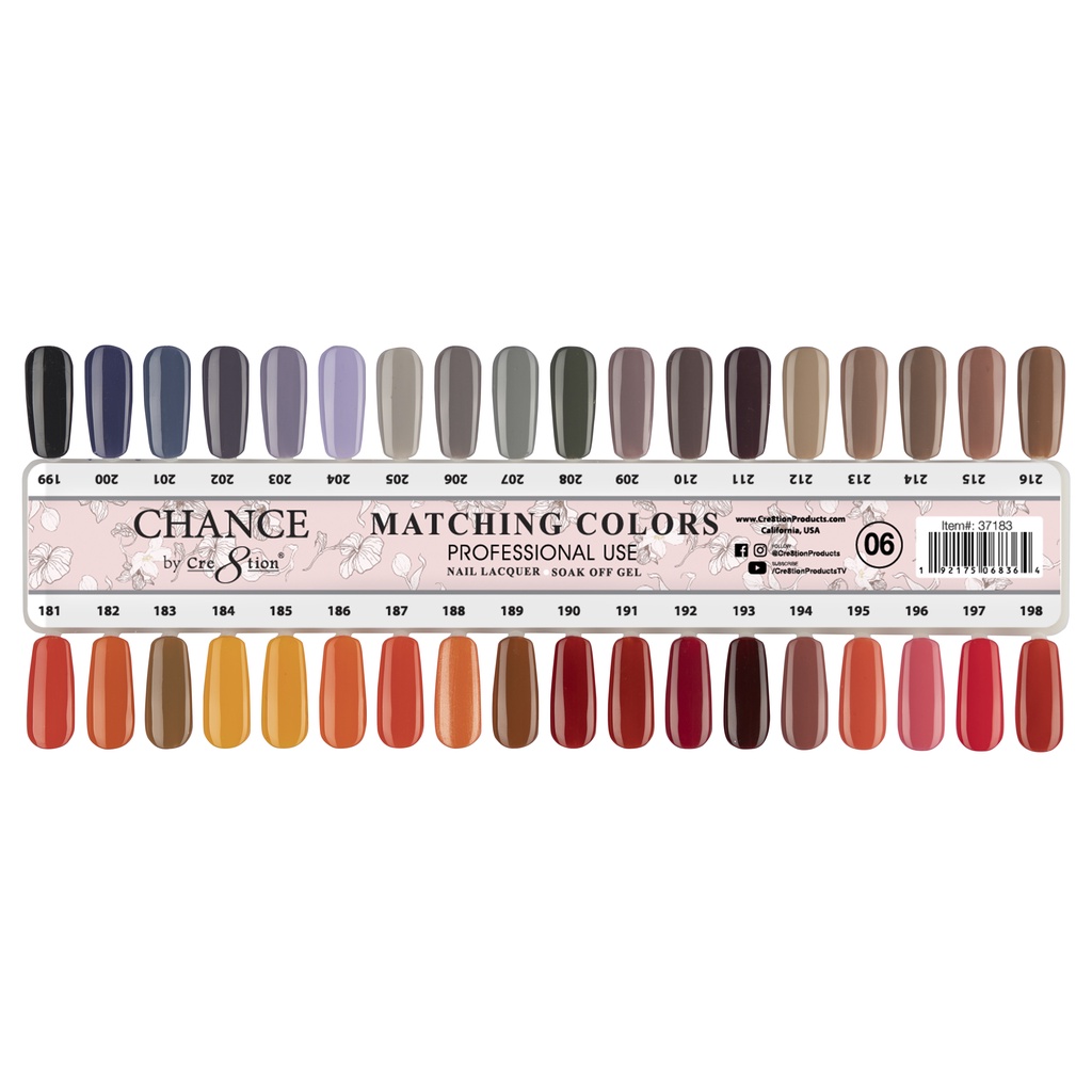 Sơn gel Chance hãng Cre8tion ( sơn gel và thường) màu 193