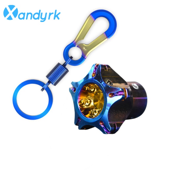 Bộ Phụ Kiện Chìa Khóa + Đầu Chìa Khóa Bằng Titan Cnc Cao Cấp
