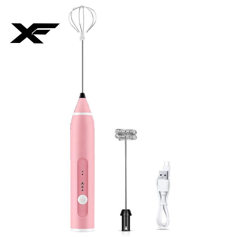 Electric Milk Frother, Egg Beater, USB Charging for Hot Chocolate