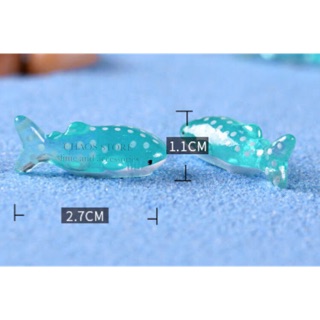 Charm cá xanh chấm bi _ Nguyên liệu làm slime