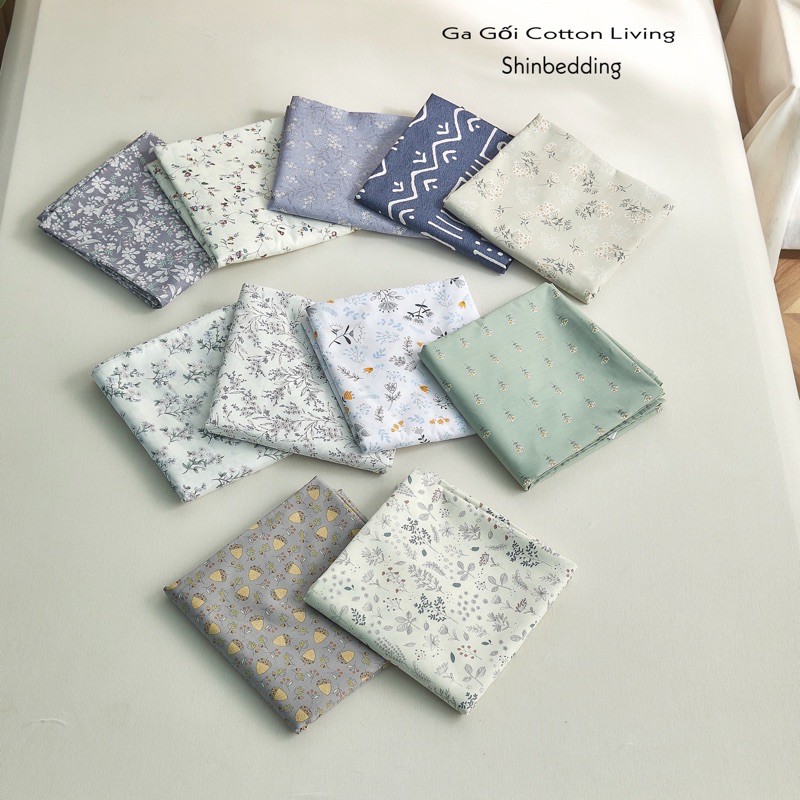 Set Ga + Gối Cotton Living