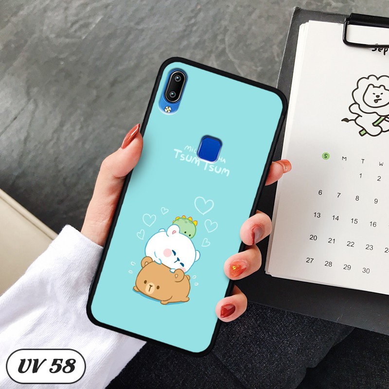 Ốp điện thoại Vivo Y95 - lưng nhám viền dẻo