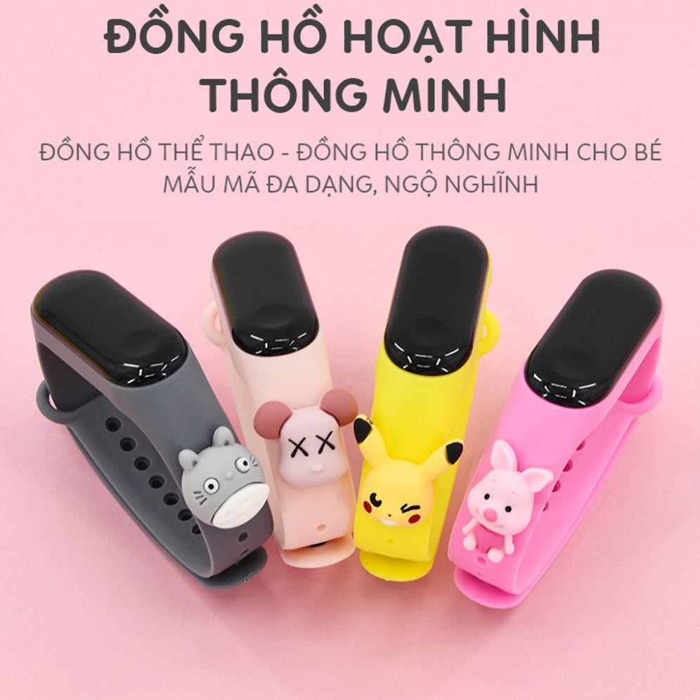 Vòng Đeo Tay, Đồng Hồ Thông Minh Thể Thao Sticker Hình Thú, Được Chọn Mẫu Siêu Hót, Siêu Đẹp, Hàng Độc Quyền Tại Shop