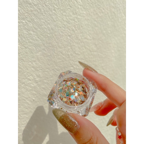 Nhũ ẩn sequin sáng loại 1 mỏng đẹp