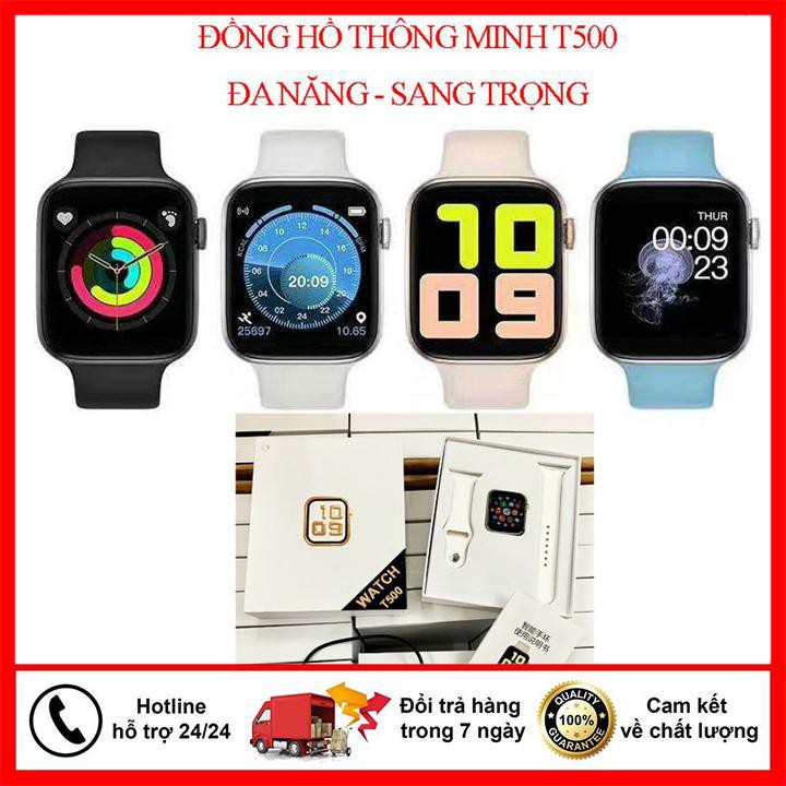 🔥 KHÔNG CHẤT HOÀN TIỀN Đồng hồ thông minh chăm sóc sức khỏe T500