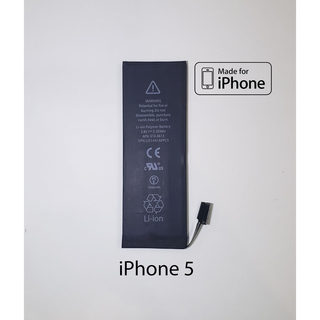 Pin iPhone 5 zin dung lượng chuẩn