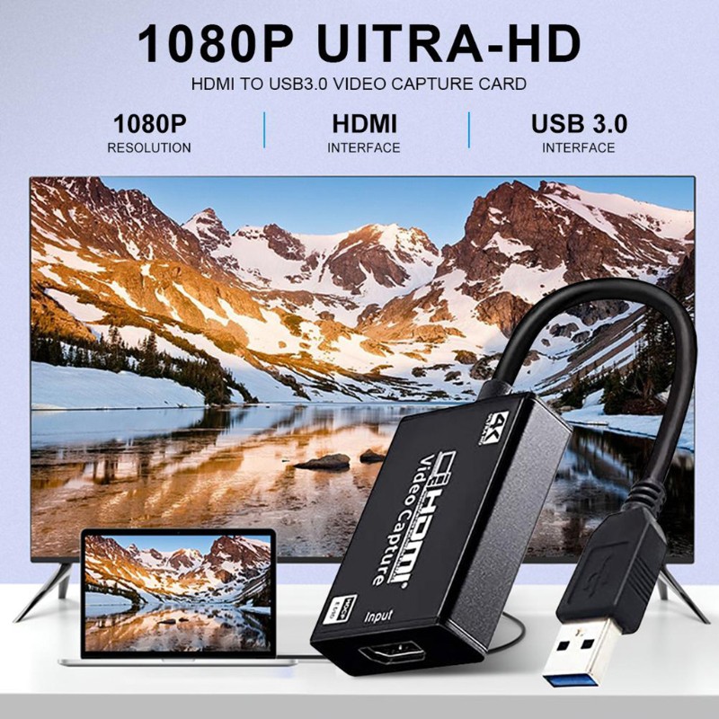 Card Ghi Hình 4k 1080p Hdmi Sang Usb 3.0