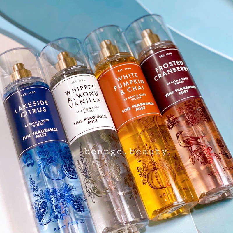 [BILL MỸ] LAKESIDE CITRUS - BỘ XỊT THƠM DƯỠNG THỂ BATH AND BODY WORKS | BigBuy360 - bigbuy360.vn