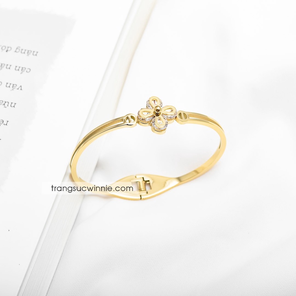 Vòng tay nữ titan Hoa đá VG