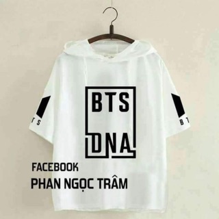 Áo Hoodie BTS DNA Tay Lỡ Cao Cấp 2