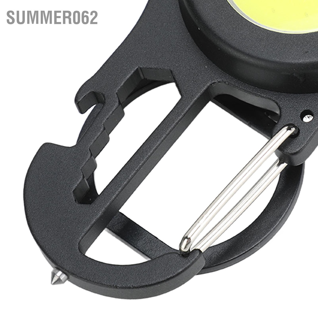 Móc Khóa Đèn Pin 4 Mức Độ Sáng Loại C Sạc Nhanh Bỏ Túi Tiện Lợi Dành Cho Nhà Cửa / Ngoài Trời