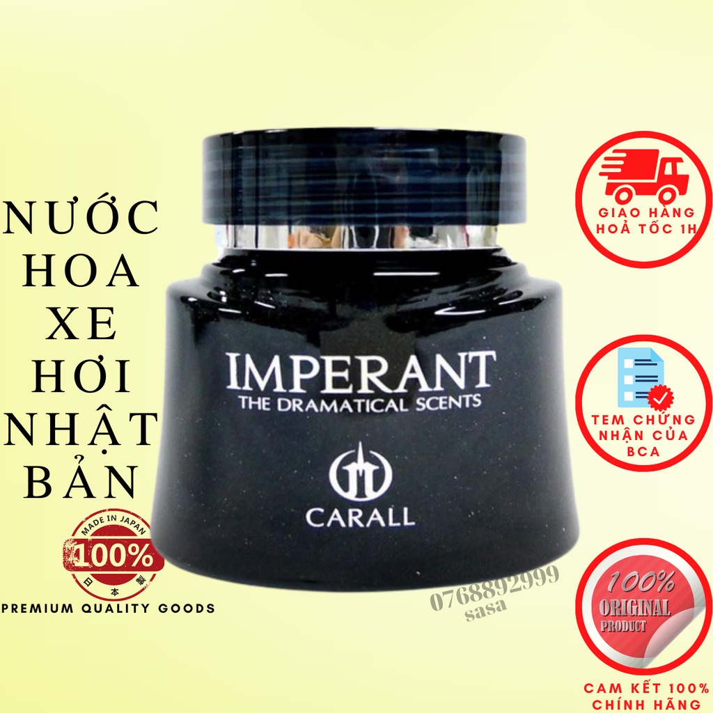 Imperant Carall - Nước hoa ô tô 100% hương thơm tự nhiên - Phù hợp để bàn làm việc, ô tô, phòng khách | BigBuy360 - bigbuy360.vn