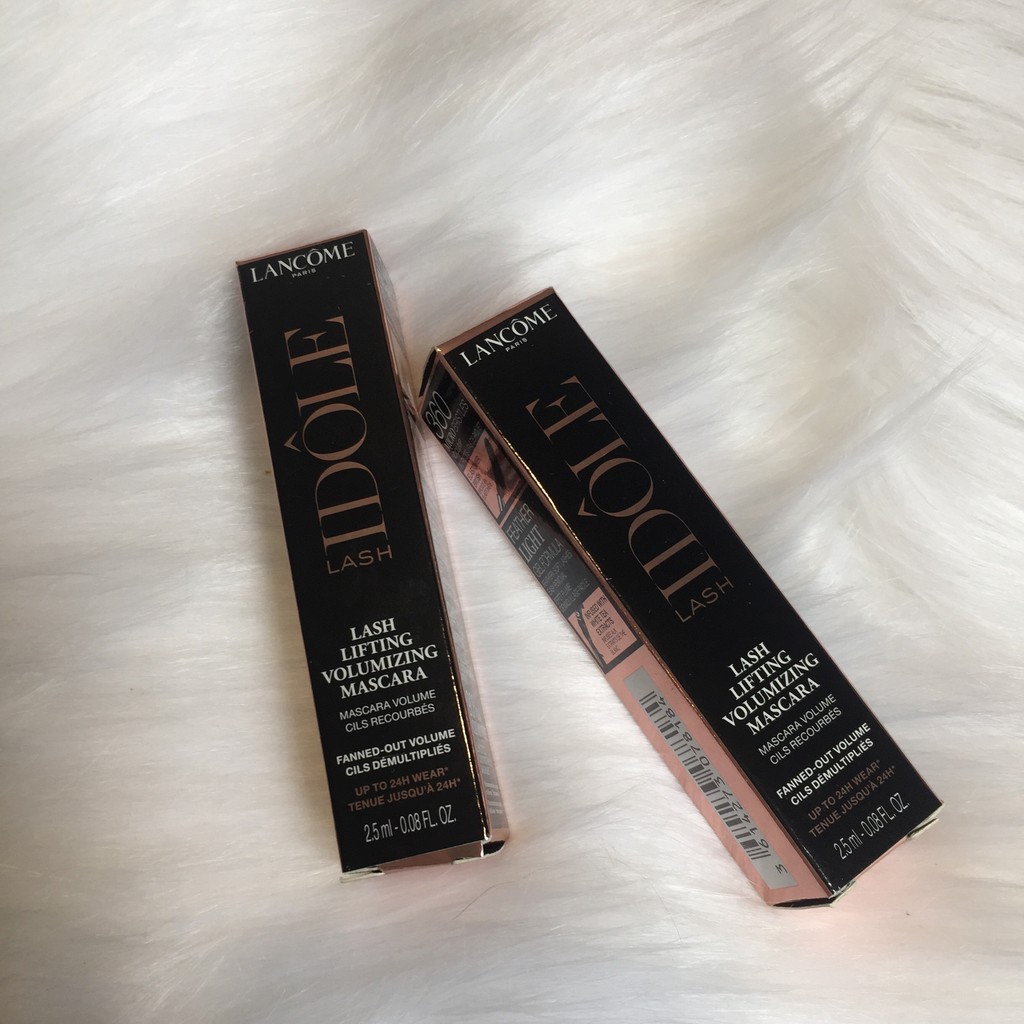 Chuốt Mi Mascara Lancome Lash Idole Lash Lifting Volumizing Mascara - 2,5ml - màu 01 Glossy Black