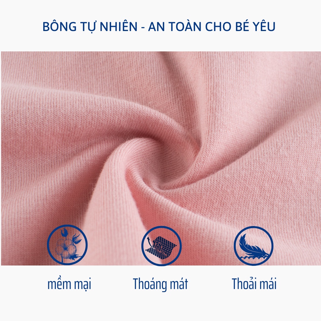 Áo Thun Bé Gái 27home Phông Bé Gái Chất Cotton In Hình Gấu Ngộ Nghĩnh
