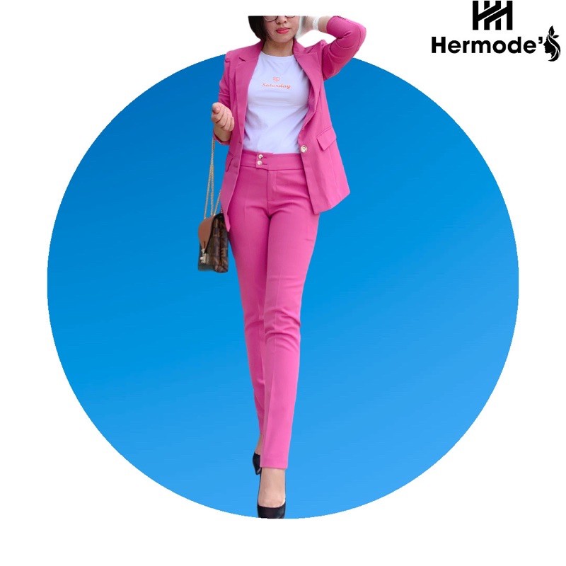 Set Vest Dáng Dài Quần Tây [ Hàng Cao Cấp] | BigBuy360 - bigbuy360.vn