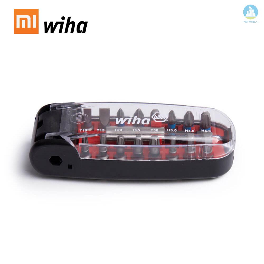 MI   wiha Screwdriver Set 17pcs Home Repair Tools DIY Screw Driver Portable Home Kit SL/PH/PZ/T/H Bits for  Watch Camera