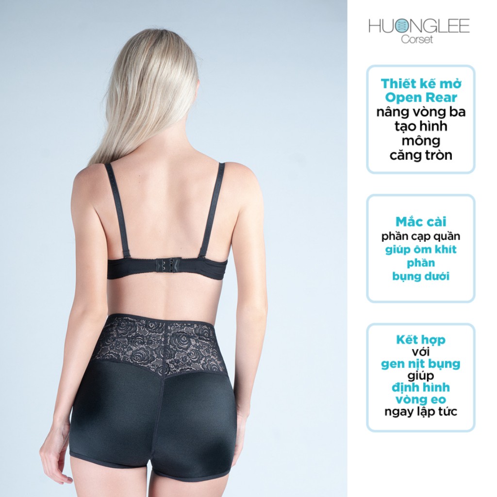 HUONGLEE Corset Quần Nâng Mông Active Flex Glamor Hỗ Trợ Tạo Hình Mông Căng Tròn Và Thon Eo Bụng