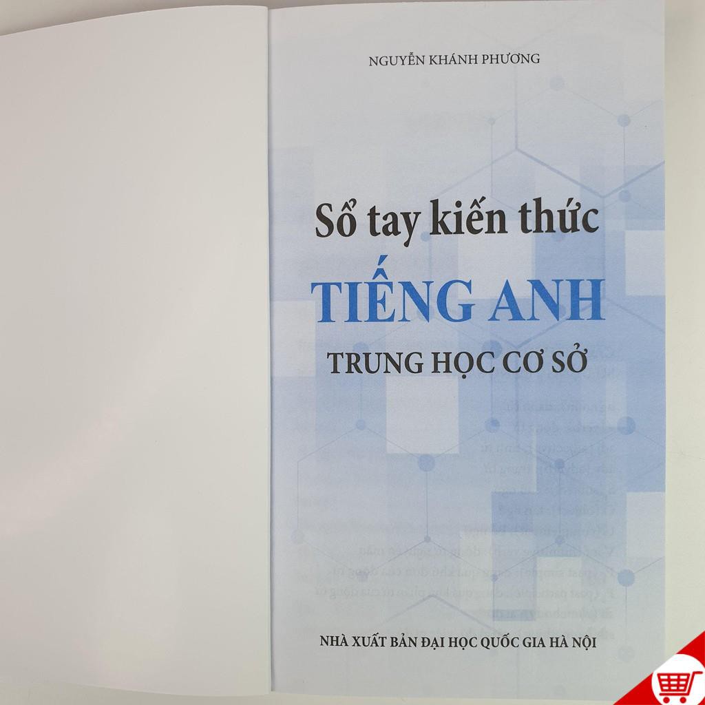 Sách - Sổ tay kiến thức THCS ( Combo 2 quyển, lẻ tùy chọn) Toán, Tiếng Anh