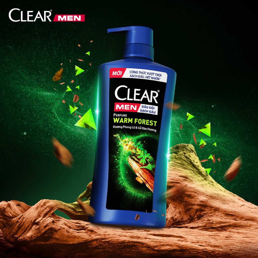 Dầu Gội Đầu CLEAR MEN Perfume Đánh Bay Gàu Ngứa Và Lưu Hương Nước Hoa Đẳng Cấp