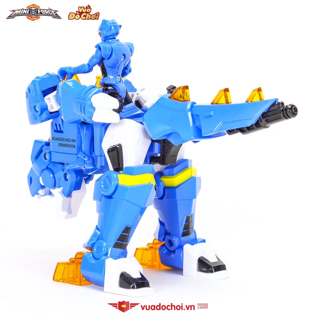 🛡 Robot siêu khủng long Tyranno Sấm sét cùng siêu nhân Volt tốc độ 🦸‍♂️ MINI FORCE 2 - Biệt đội Siêu Nhân Nhí (p2)