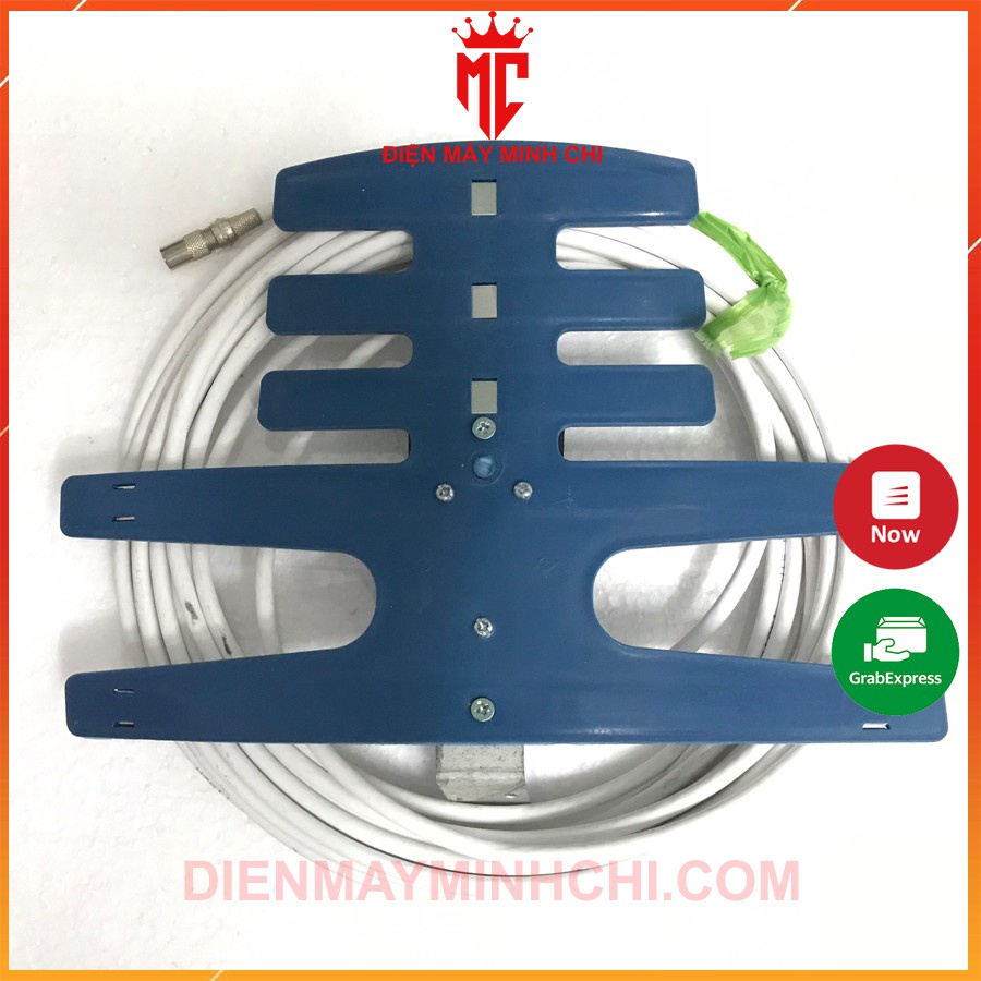 ✇Anten tivi kỹ thuật số DVB T2 ngoài trời - 12m dây cáp Jack nối Có nhựa bảo vệ