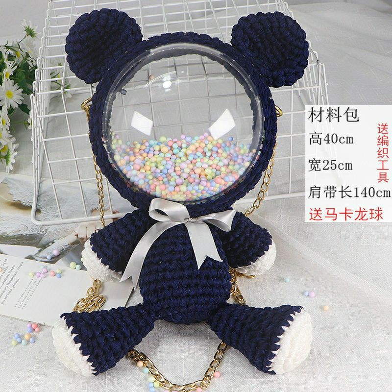 Set Túi Đeo chéo Đan Len Thủ Công Dễ thương