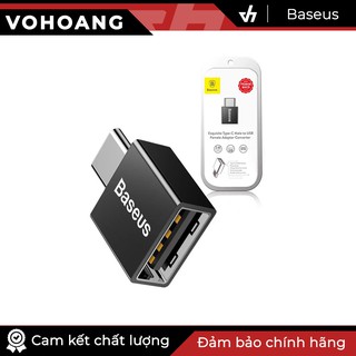 Đầu chuyển otg usb type c sang usb female baseus lv106