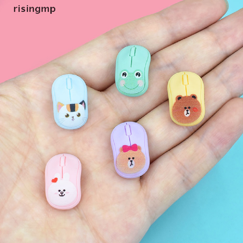 Set 10 Chuột Mini Dễ Thương Dùng Trang Trí Nhà Búp Bê ♨Trên đó
