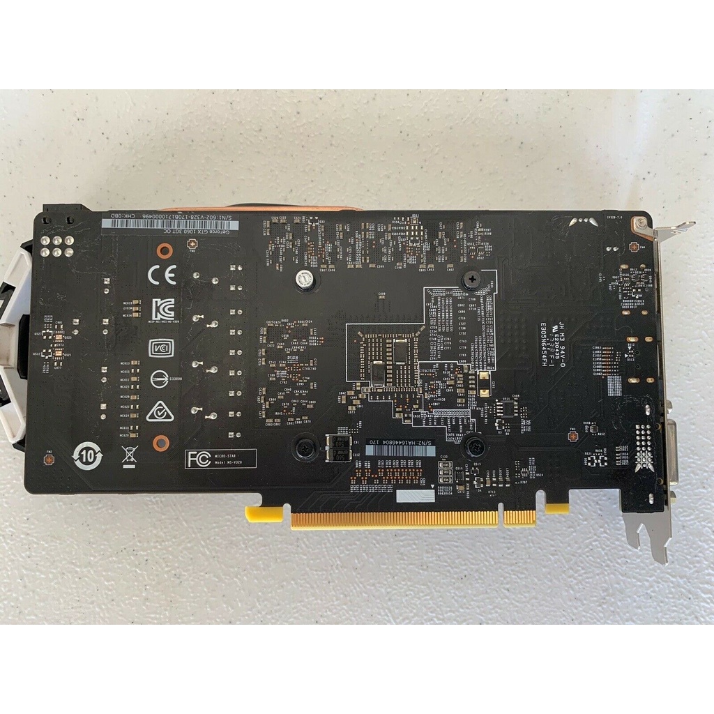 Card màn hình MSI GeForce GTX 1060 3GB GDDR5 Renew