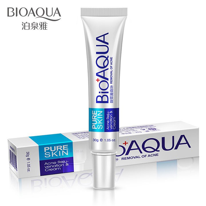 Kem lành mụn Hàng Nội Địa Trung  Bioaqua Pure Skin