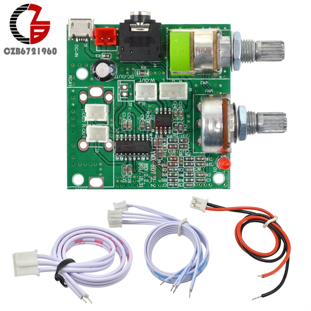5V 20W 2.1 Dual Channel 3D Surround Digital Stereo Class D Amplifier AMP Board for PC Smart Phone