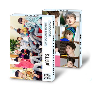 Bộ 30 thẻ ảnh Lomo Card BTS