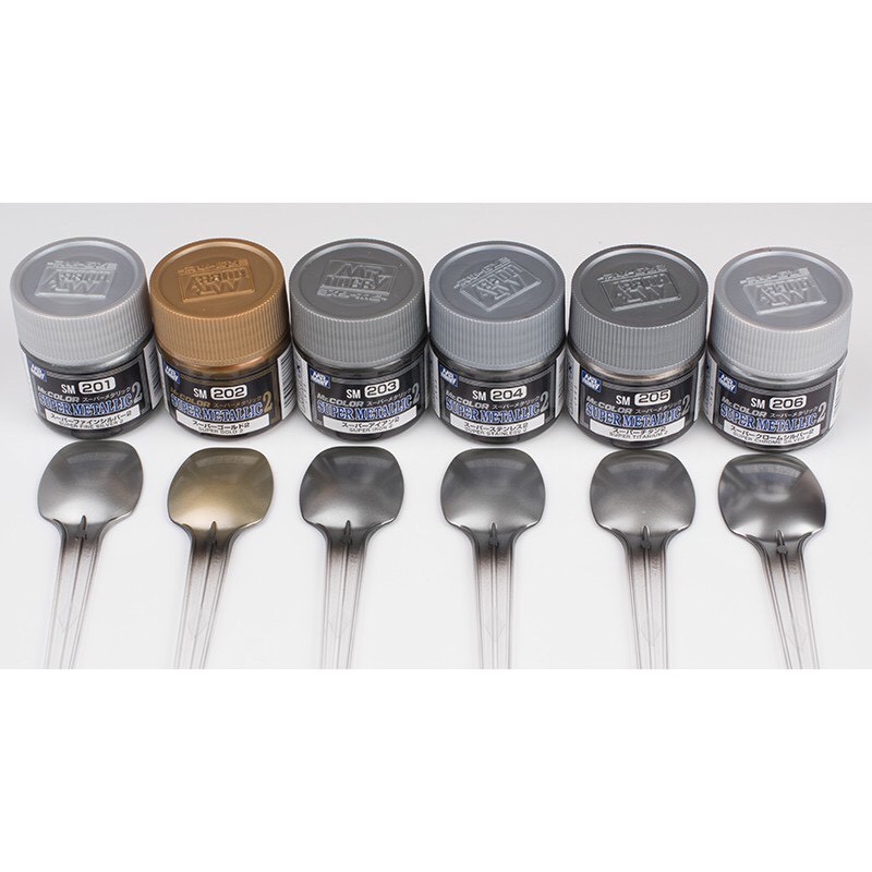 Mr Color Super Metallic 2 (SM201-SM206) - Sơn mô hình Mr Hobby