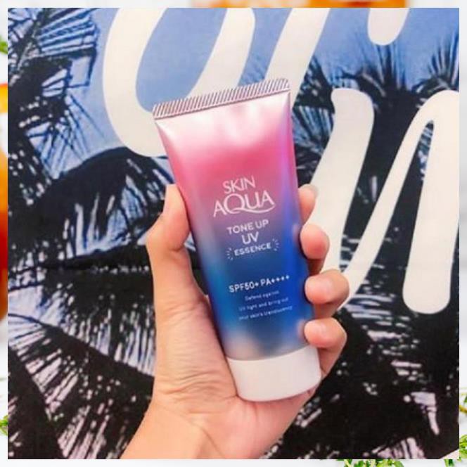 [FULL SIZE] Kem Chống Nắng Skin Aqua Tone Up UV ESSENCE SPF 50+ PA++++ 80GR Nội Địa NHẬT