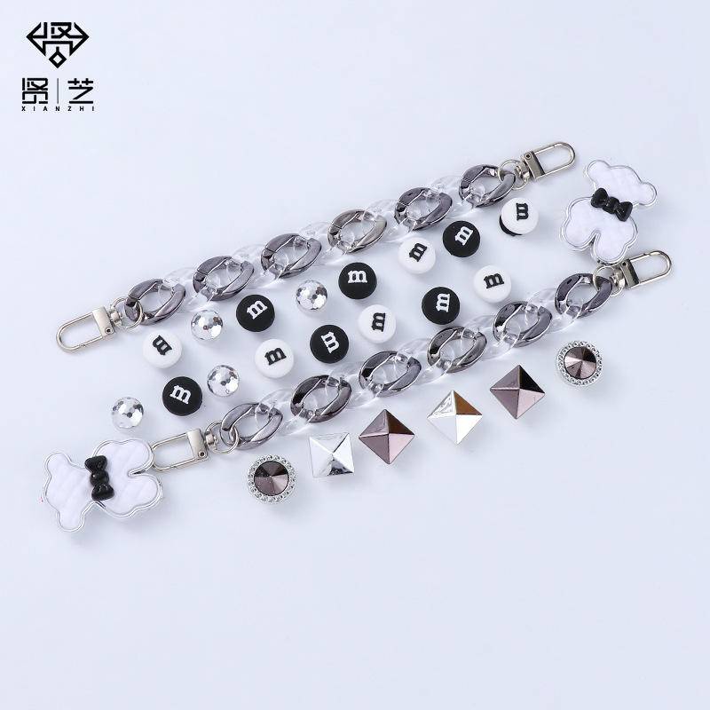 crocs sticker Bộ Phụ Kiện Trang Trí Giày Dễ Thương DIYshoes sticker Accessories Stickers Sandals Shoe Decoration