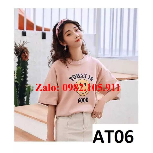[Hot Sale] -  ÁO THUN TAY LỠ UNISEX -AT06