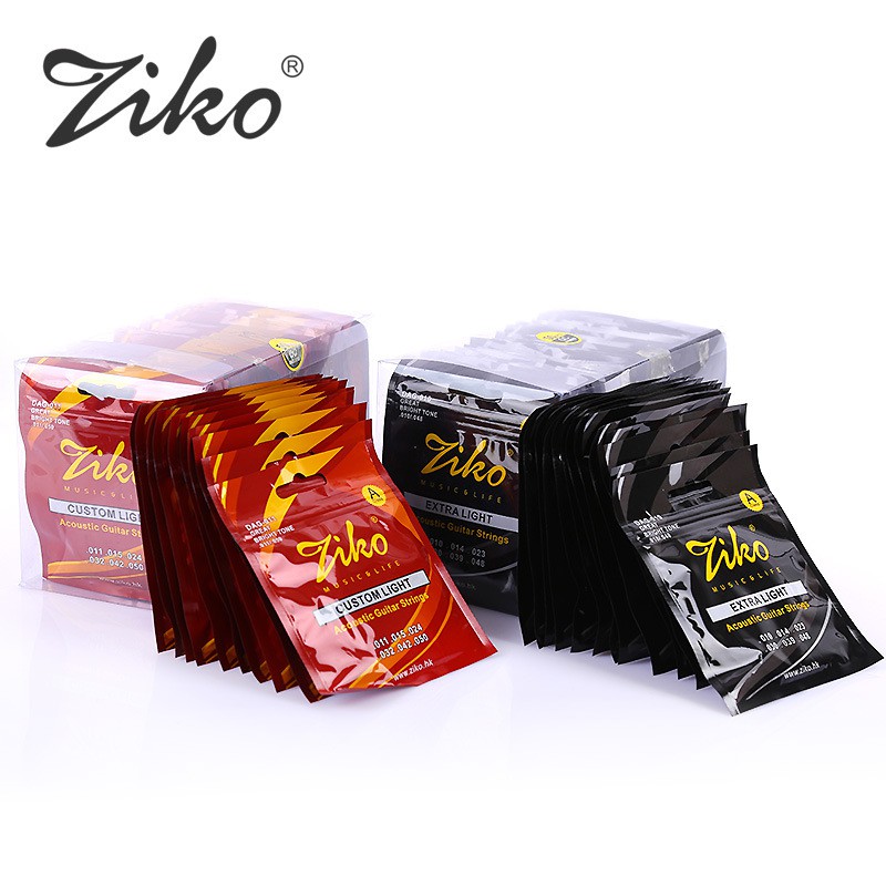 Bộ đây đàn guitar acoustic ZIKO DAG – 010 - 011