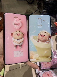 Ốp lưng samsung J8 heo dễ thương