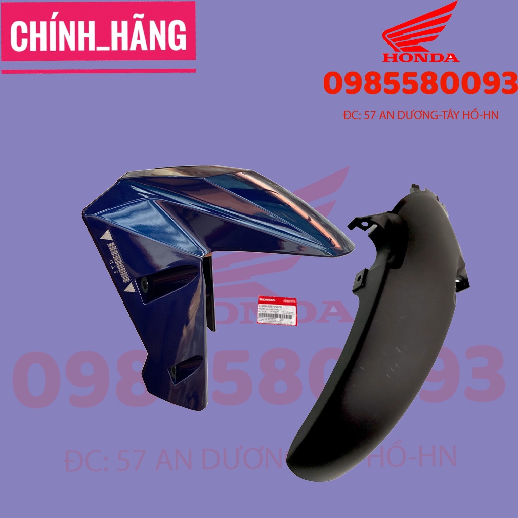 Bộ chắn bùn trước rè trước winner x đen mờ xanh dương đỏ xanh ghi  chính hiệu honda