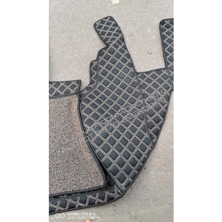 Thảm sàn THACO KIA K200 K250 da 6D và cacbon cực đẹp.