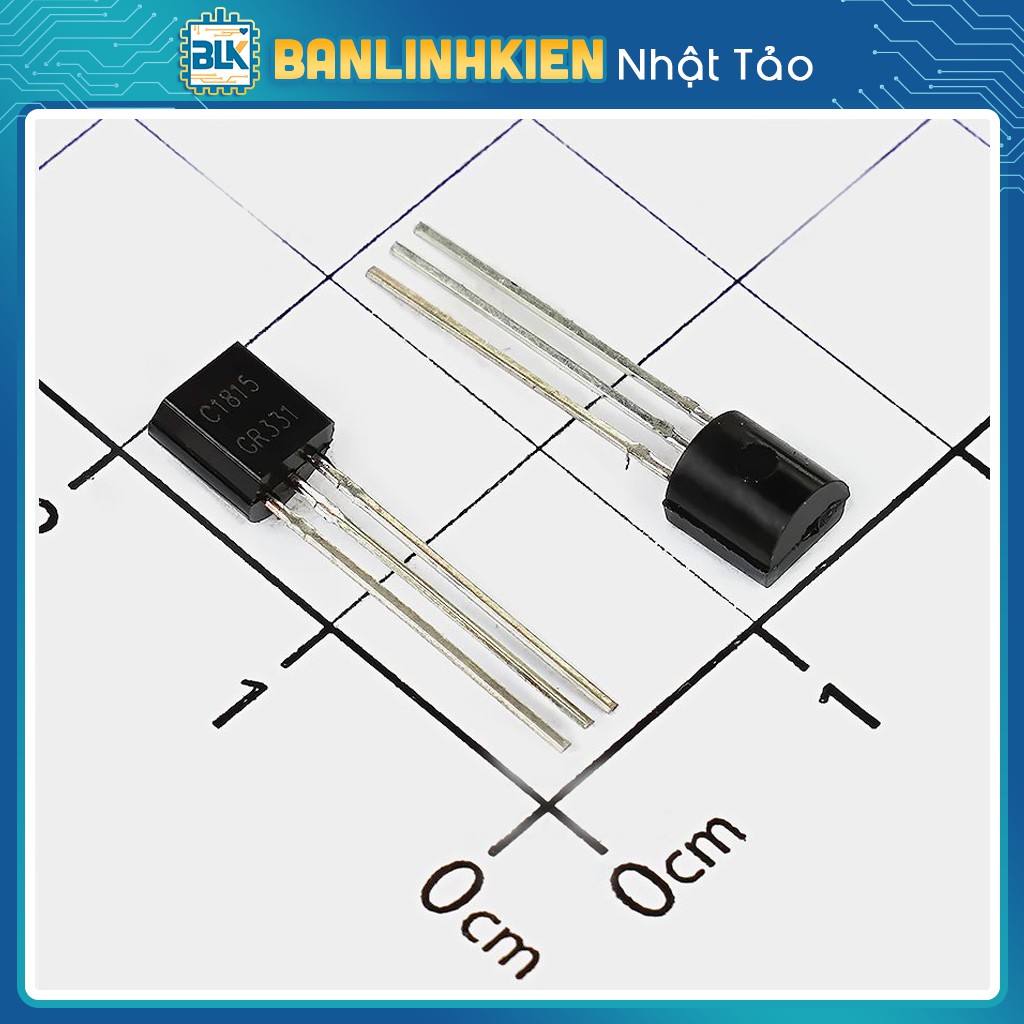 Bộ 5 Con C1815 TO92 TRANS NPN 0.15A 50V Chân Cắm