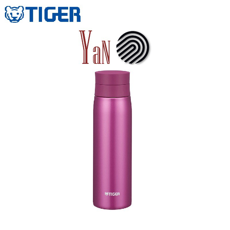 Bình lưỡng tính giữ nhiệt nóng lạnh nắp vặn 500ml Tiger MCY-A050 (PSV) màu hồng - Hàng chính hãng