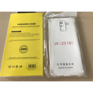 Ốp lưng Samsung Galaxy J8 - Ốp Samsung J8 - Dẻo, Trong suốt