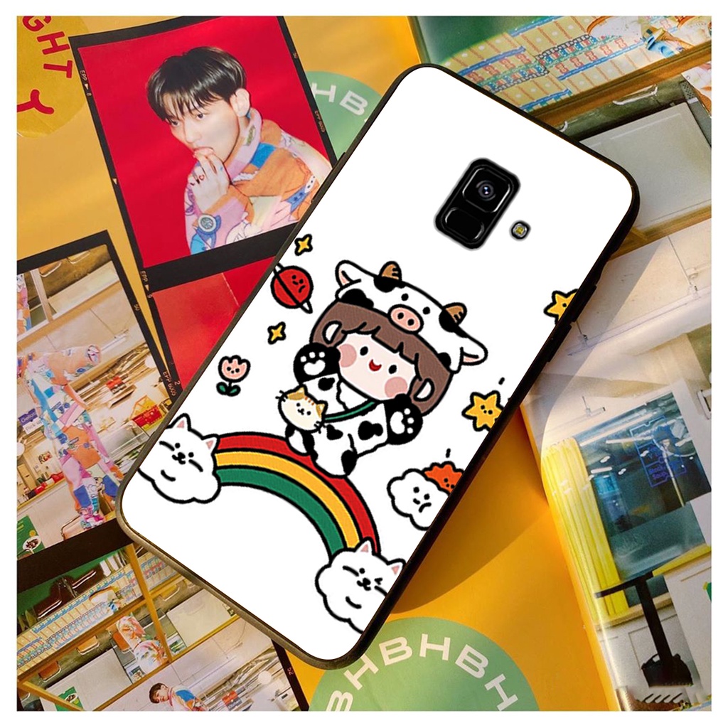 [HOT] ỐP LƯNG SAMSUNG A6/A6 PLUS/A8/A8 PLUS HÌNH BÒ SỮA MILK CỰC HOT TREND